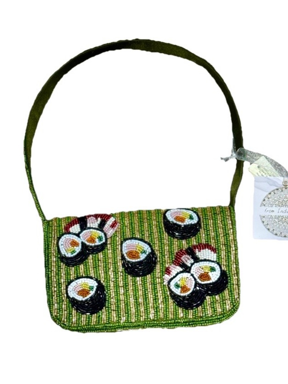 Made in India beaded Sushi bag